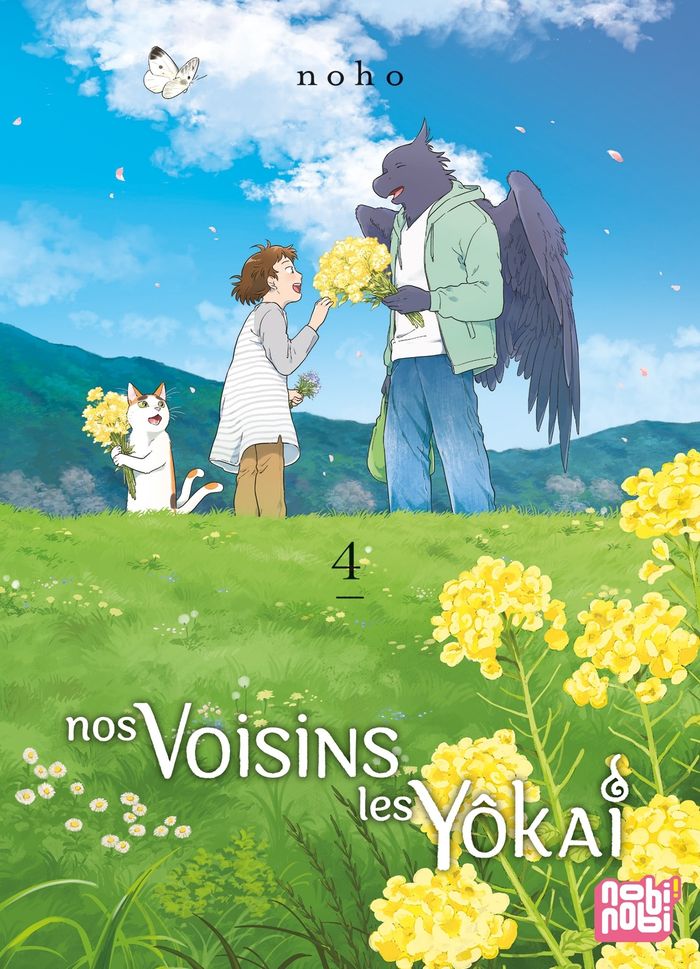 Couverture du livre « Nos voisins les yôkai » de Noho, librairie Les Contes Infusés à Corte