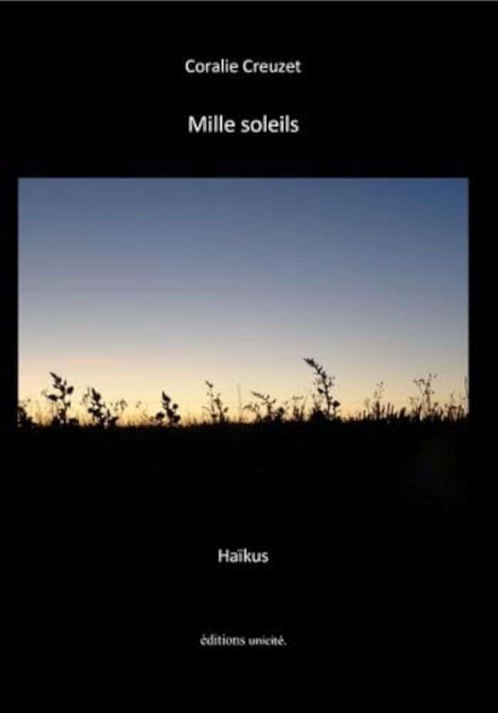 Couverture du livre « MILLE SOLEILS - HAIKUS » de C. Berhault-Creuzet, librairie Les Contes Infusés à Corte