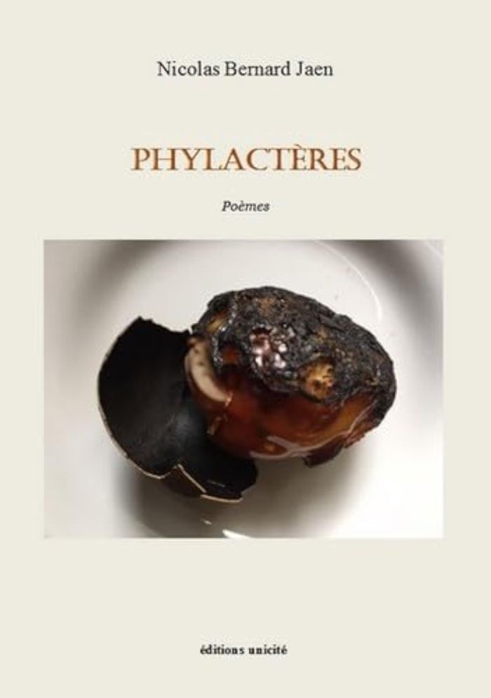 Couverture du livre « PHYLACTERES » de Jaen Nicolas Bernard, librairie Les Contes Infusés à Corte