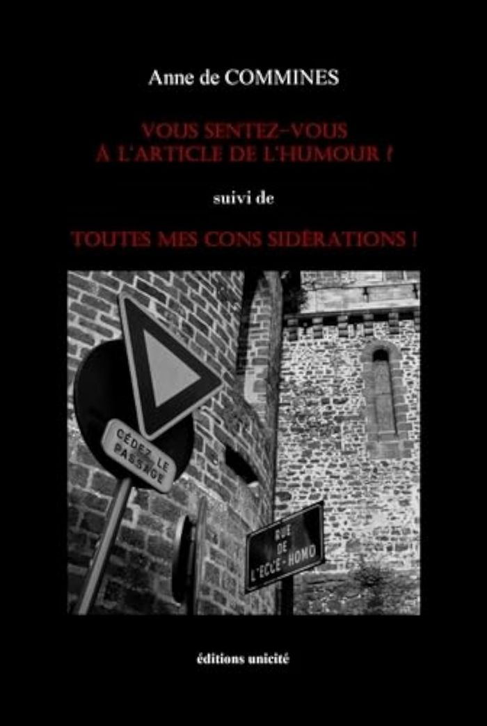 Couverture du livre « VOUS SENTEZ-VOUS A L'ARTICLE DE L'HUMOUR ? », librairie Les Contes Infusés à Corte