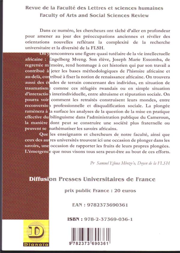 Quatrième de couverture de « MUTIBE - VOL72016 - SEMESTRIEL QUINZIEME ANNEE N 7/2016 »