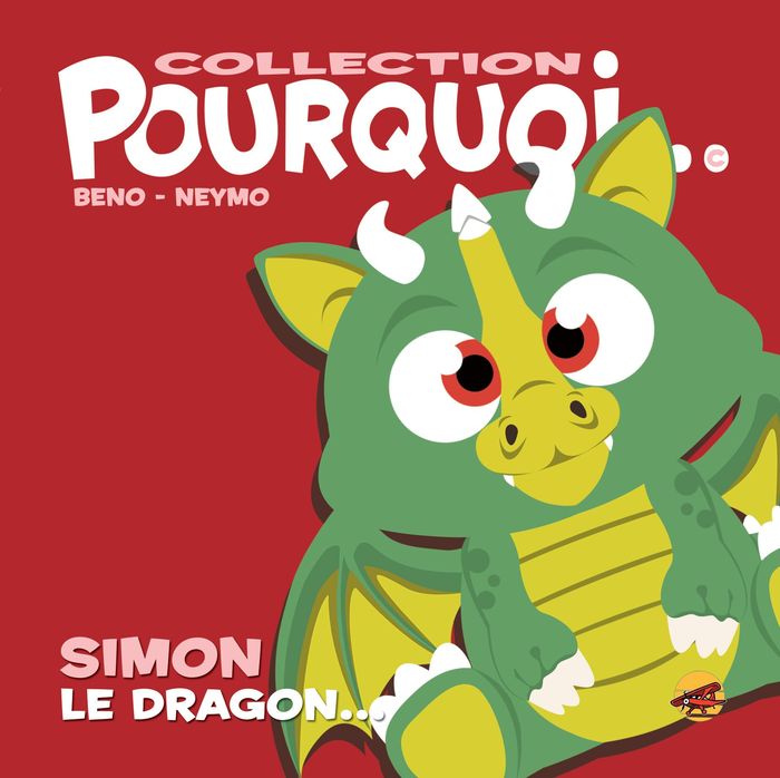 Couverture du livre « Simon le dragon » de Beno, librairie Les Contes Infusés à Corte