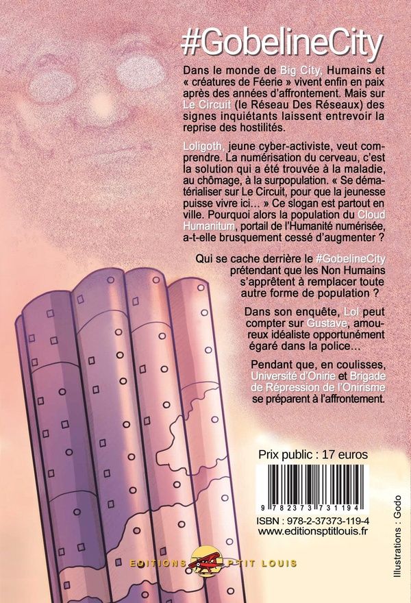 Quatrième de couverture de « #Gobelinecity »