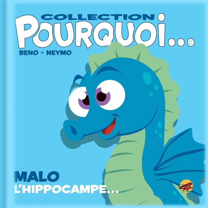 Couverture du livre « Malo l'hippocampe », librairie Les Contes Infusés à Corte