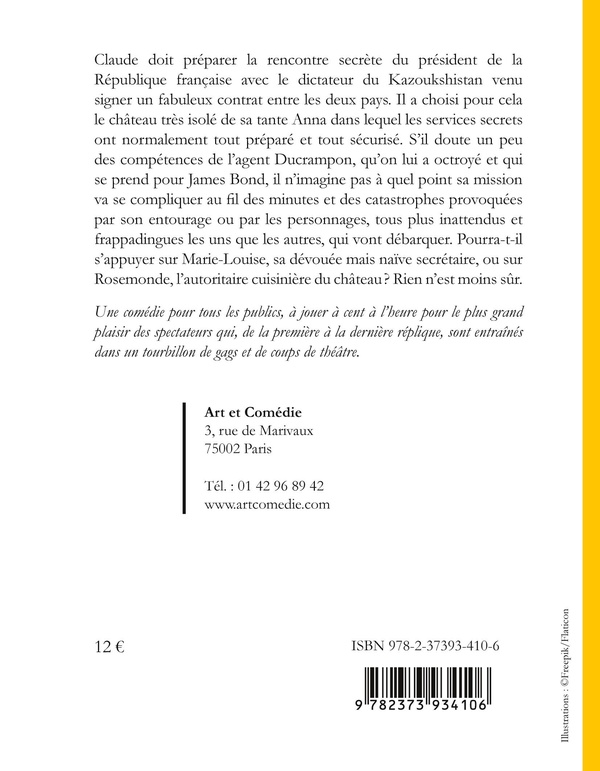 Quatrième de couverture de « Opération Camomille »