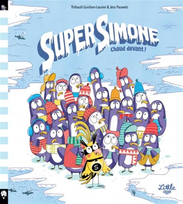 Couverture du livre « Super Simone, chaud devant ! », librairie Les Contes Infusés à Corte