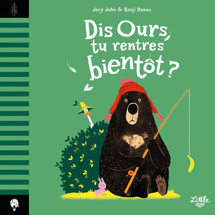 Couverture du livre « Dis Ours, tu rentres bientôt ? » de Jory John, librairie Les Contes Infusés à Corte