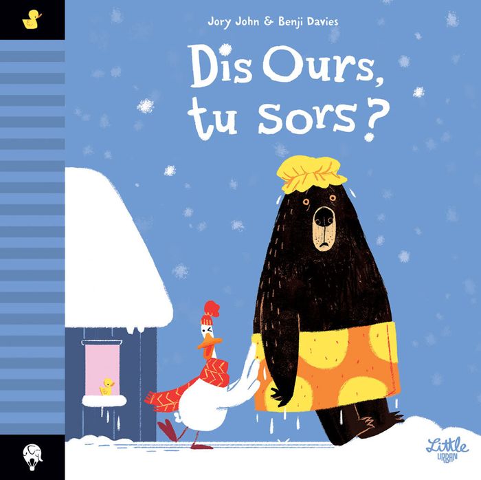 Couverture du livre « Dis Ours, tu sors ? » de Jory John, librairie Les Contes Infusés à Corte