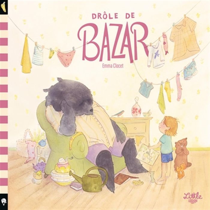 Couverture du livre « Drôle de bazar » de Emma Clocet, librairie Les Contes Infusés à Corte