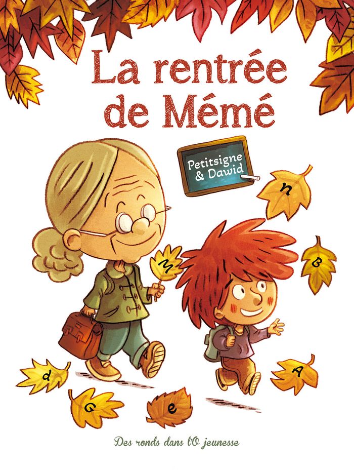 Couverture du livre « La rentrée de mémé » de Richard Petitsigne, librairie Les Contes Infusés à Corte