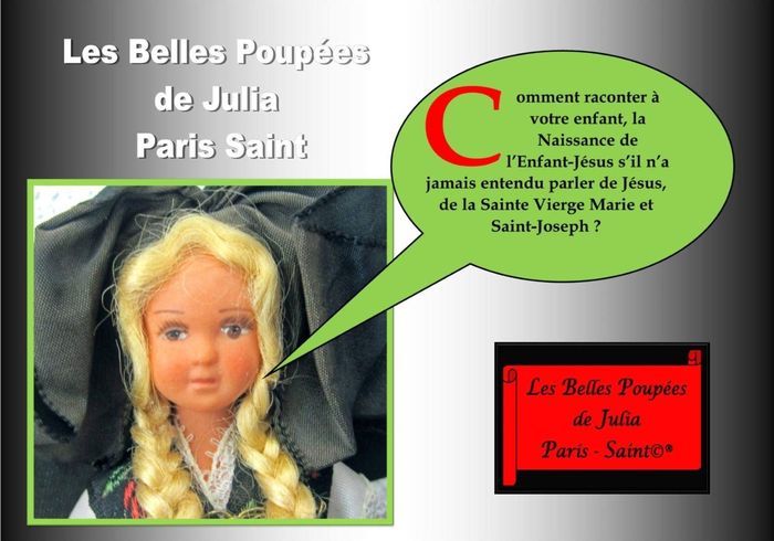 Couverture du livre « COFFRET N 20 LES BELLES POUPEES DE JULIA FETENT LA NATIVITE » de J.P. Sanchez Julia, librairie Les Contes Infusés à Corte