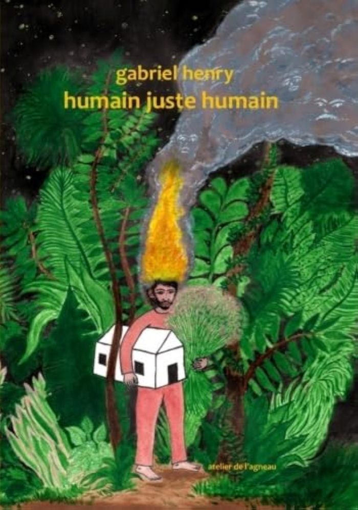 Couverture du livre « HUMAIN JUSTE HUMAIN », librairie Les Contes Infusés à Corte
