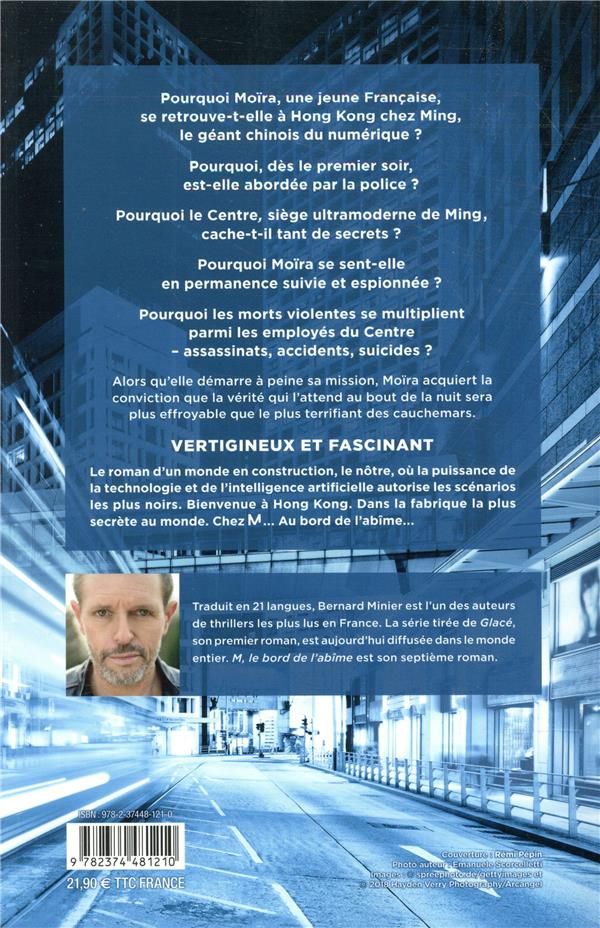 Quatrième de couverture de « M, le bord de l'abîme : thriller »