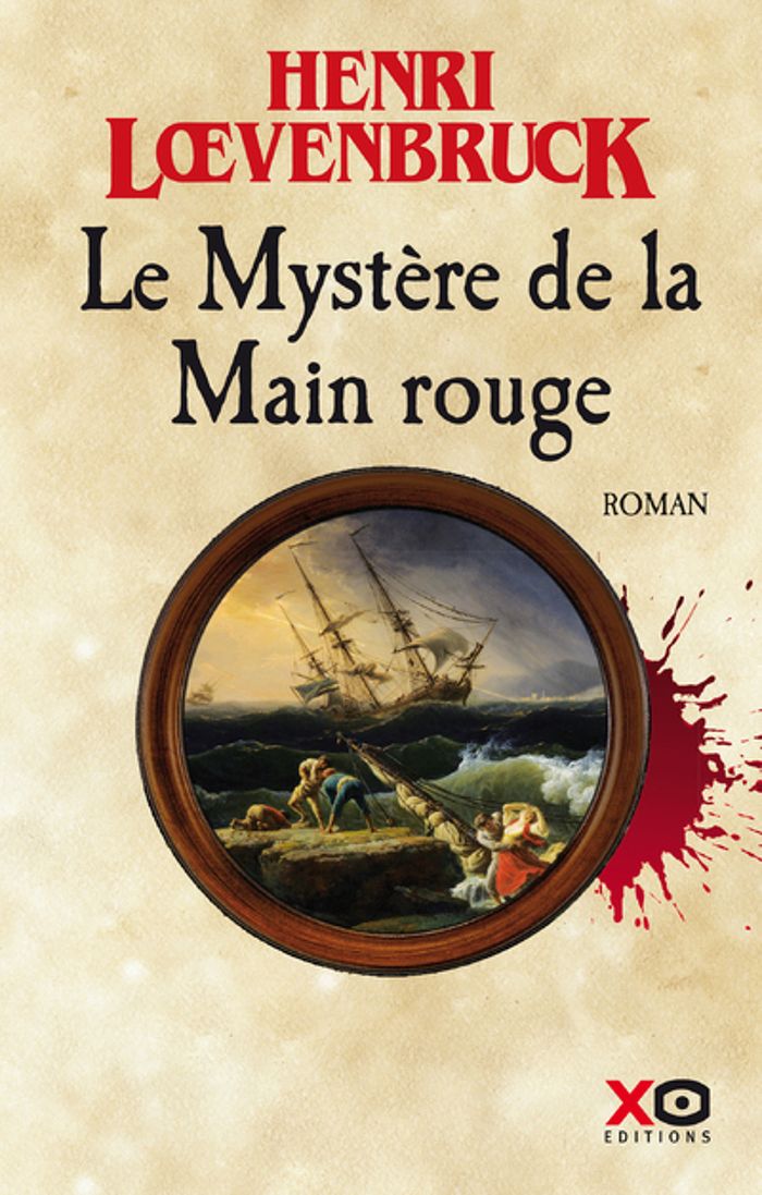 Couverture du livre « Le mystère de la Main rouge : roman » de Henri Loevenbruck, librairie Les Contes Infusés à Corte