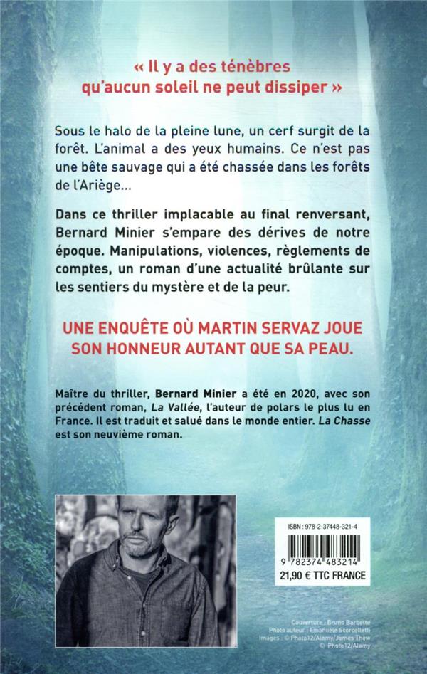 Quatrième de couverture de « La chasse : thriller »