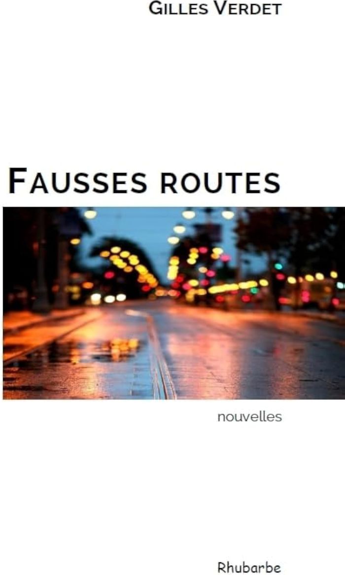 Couverture du livre « FAUSSES ROUTES » de Verdet Gilles, librairie Les Contes Infusés à Corte