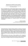 Quatrième de couverture de « ENTRE PARENTHESES »