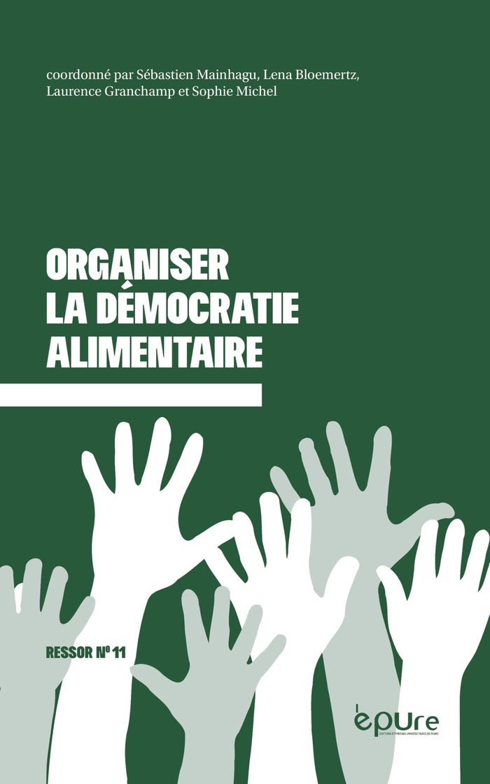 Couverture du livre « Organiser la démocratie alimentaire » de Sébastien Mainhagu, librairie Les Contes Infusés à Corte