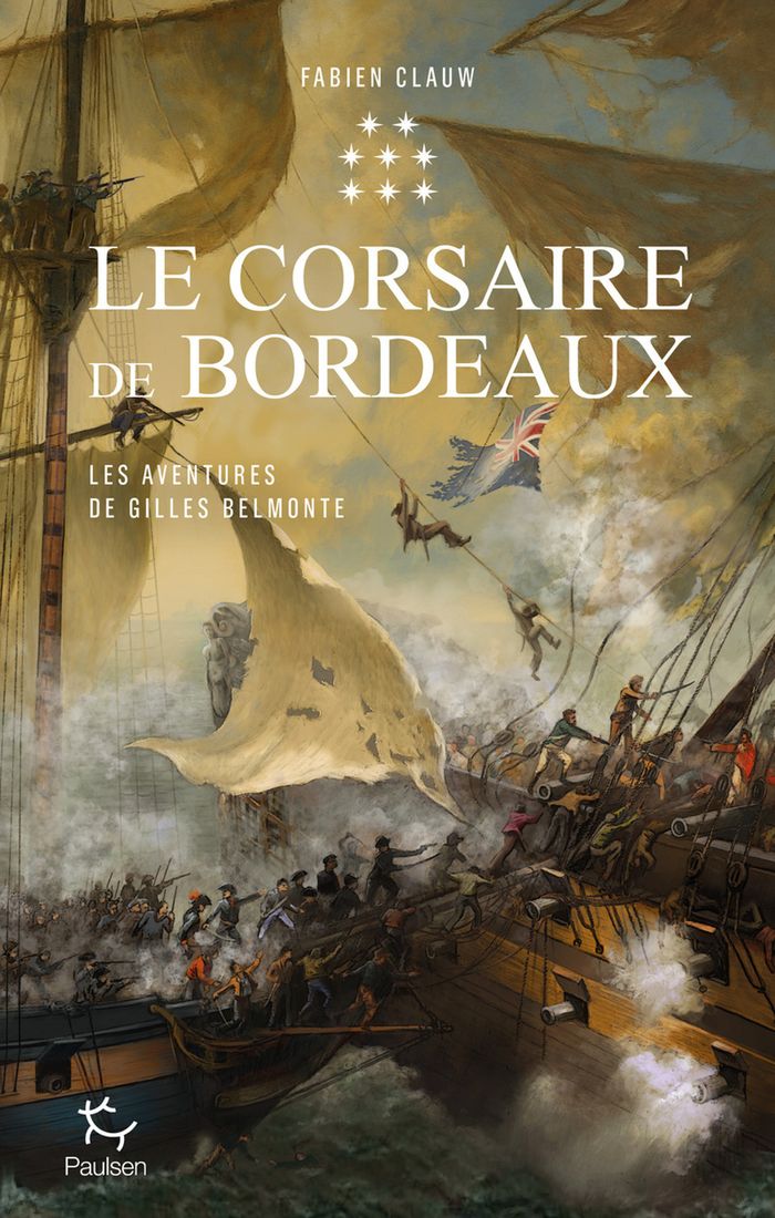 Couverture du livre « Le corsaire de Bordeaux », librairie Les Contes Infusés à Corte
