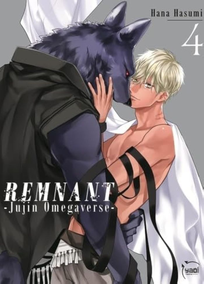 Couverture du livre « Remnant, jujin omegaverse » de Hana Hasumi, librairie Les Contes Infusés à Corte