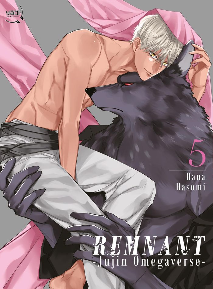 Couverture du livre « Remnant, jujin omegaverse » de Hana Hasumi, librairie Les Contes Infusés à Corte