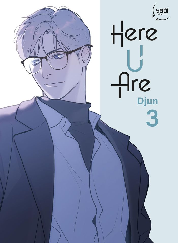 Couverture du livre « Here U are » de Djun, librairie Les Contes Infusés à Corte
