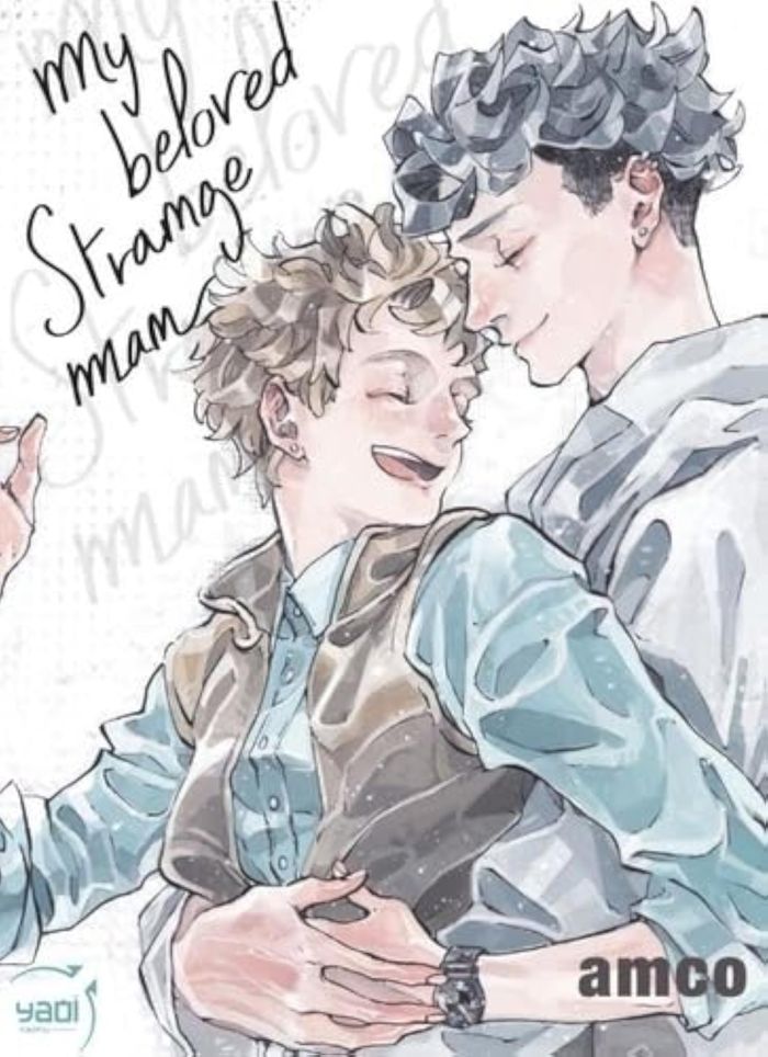 Couverture du livre « My beloved strange man » de Amco, librairie Les Contes Infusés à Corte