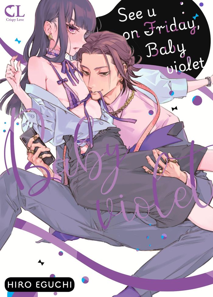 Couverture du livre « See u on friday, baby violet » de Hiro Eguchi, librairie Les Contes Infusés à Corte