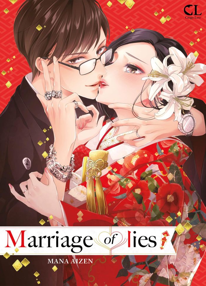 Couverture du livre « Marriage of lies » de Mana Aizen, librairie Les Contes Infusés à Corte