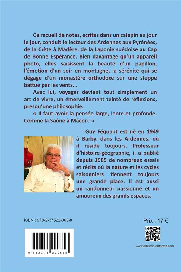 Quatrième de couverture de « LE PASSANT DU SOIR »