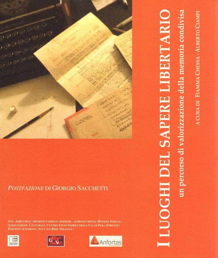 Couverture du livre « I LUOGHI DEL SAPERE LIBERTARIO », librairie Les Contes Infusés à Corte