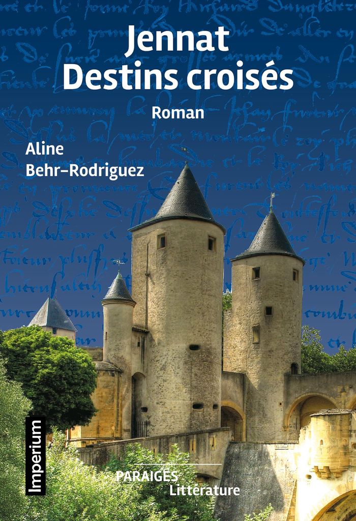 Couverture du livre « Jennat : destins croisés » de Aline Behr-Rodriguez, librairie Les Contes Infusés à Corte
