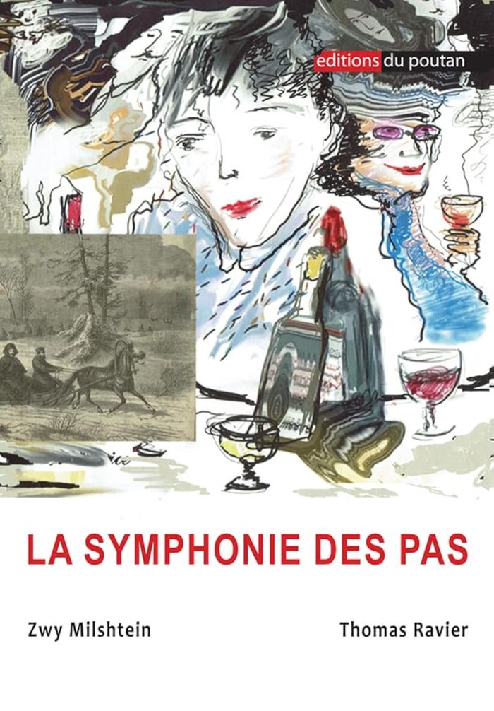 Couverture du livre « LA SYMPHONIE DES PAS » de Zwy Milshtein, librairie Les Contes Infusés à Corte