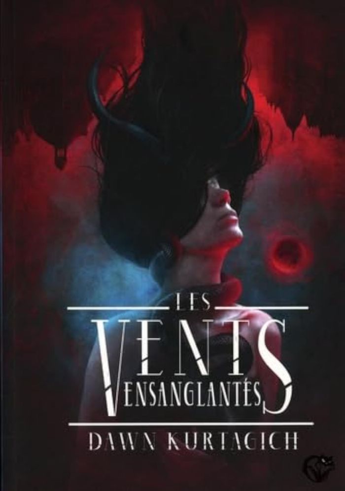 Couverture du livre « Les vents ensanglantés » de Dawn Kurtagich, librairie Les Contes Infusés à Corte