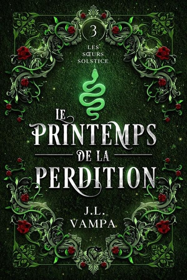 Couverture du livre « Le printemps de la perdition » de J. L. Vampa, librairie Les Contes Infusés à Corte