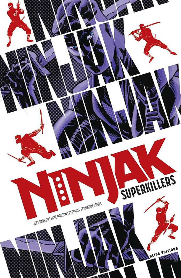 Couverture du livre « Ninjak : superkillers » de Jeff Parker, librairie Les Contes Infusés à Corte