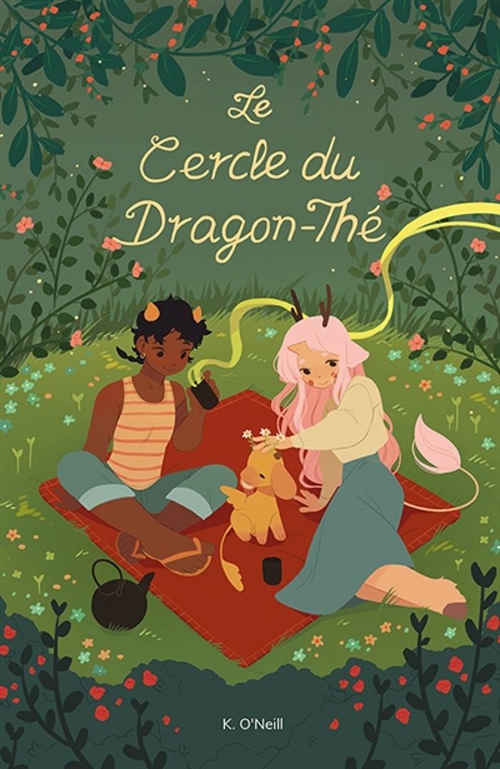 Couverture du livre « LE CERCLE DU DRAGON-THE (NED 2023) », librairie Les Contes Infusés à Corte