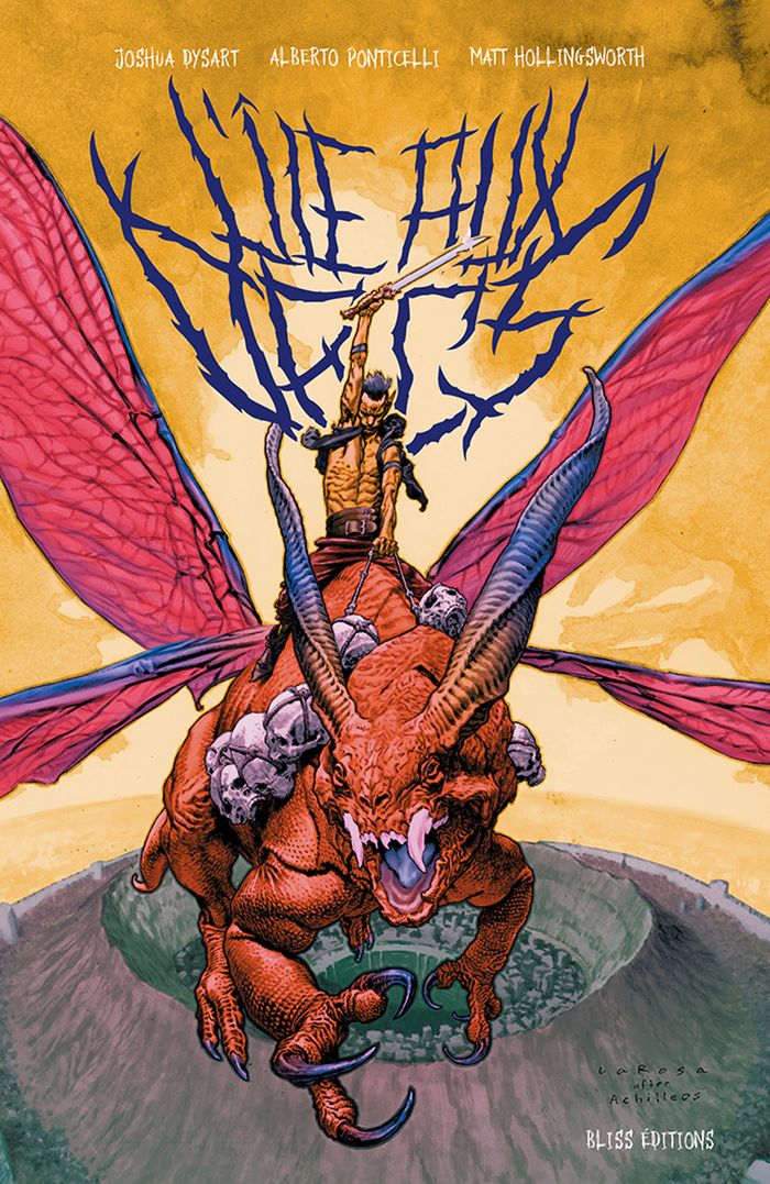 Couverture du livre « L'île aux Orcs » de Joshua Dysart, librairie Les Contes Infusés à Corte
