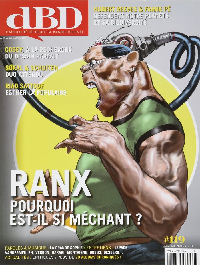 Couverture du livre « DBD N 119-DEC 2017/JANV 2018 » de Collectif, librairie Les Contes Infusés à Corte