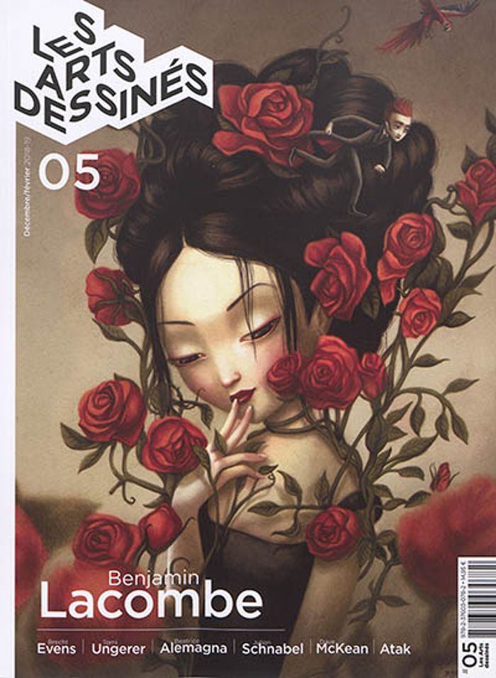 Couverture du livre « LES ARTS DESSINES N 5 », librairie Les Contes Infusés à Corte