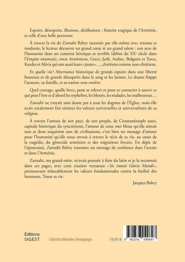 Quatrième de couverture de « Le roman de ma vie »