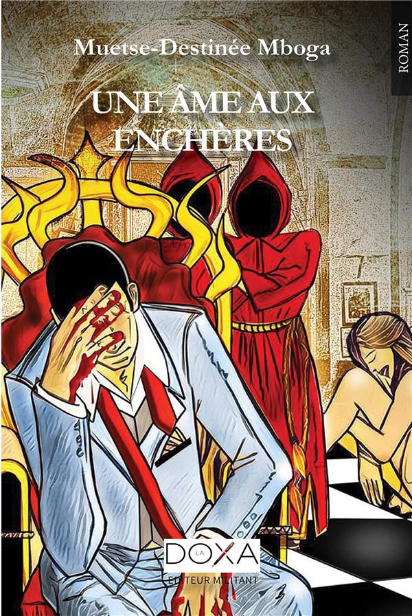 Couverture du livre « UNE AME AUX ENCHERES », librairie Les Contes Infusés à Corte