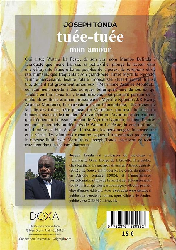 Quatrième de couverture de « TUEE-TUEE MON AMOUR »