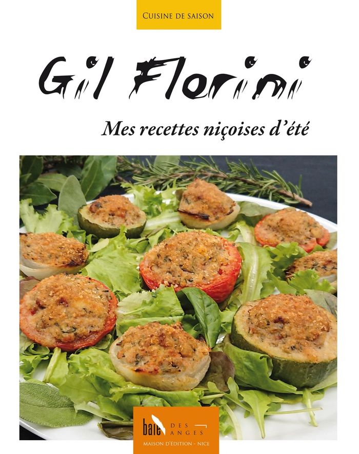 Couverture du livre « Mes recettes niçoises d'été », librairie Les Contes Infusés à Corte