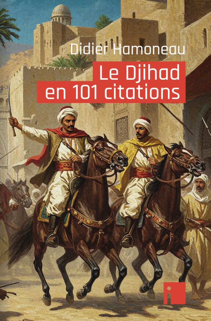Couverture du livre « Le djihad en 101 citations », librairie Les Contes Infusés à Corte