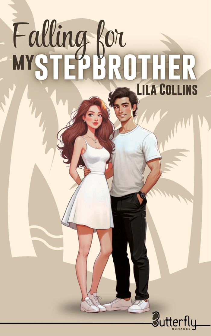 Couverture du livre « Falling for my stepbrother » de Lila Collins, librairie Les Contes Infusés à Corte