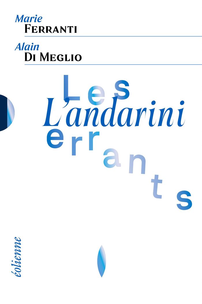Couverture du livre « Les errants » de Marie Ferranti, librairie Les Contes Infusés à Corte