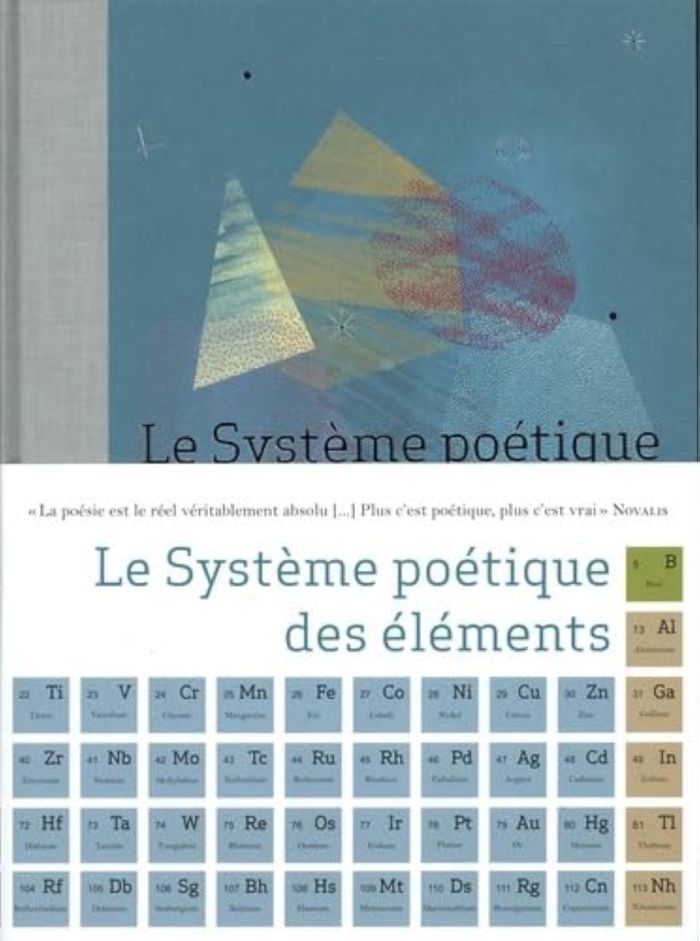 Couverture du livre « LE SYSTEME POETIQUE DES ELEMENTS », librairie Les Contes Infusés à Corte