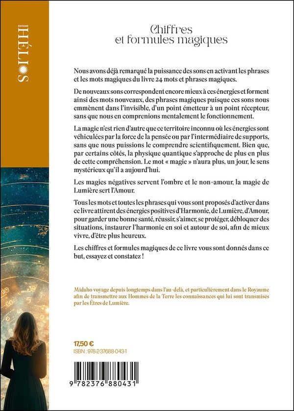 Quatrième de couverture de « Chiffres et formules magiques : pour vivre heureux au quotidien »