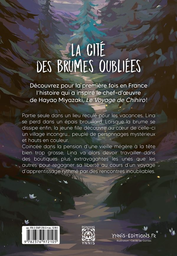 Quatrième de couverture de « LA CITE DES BRUMES OUBLIEES »